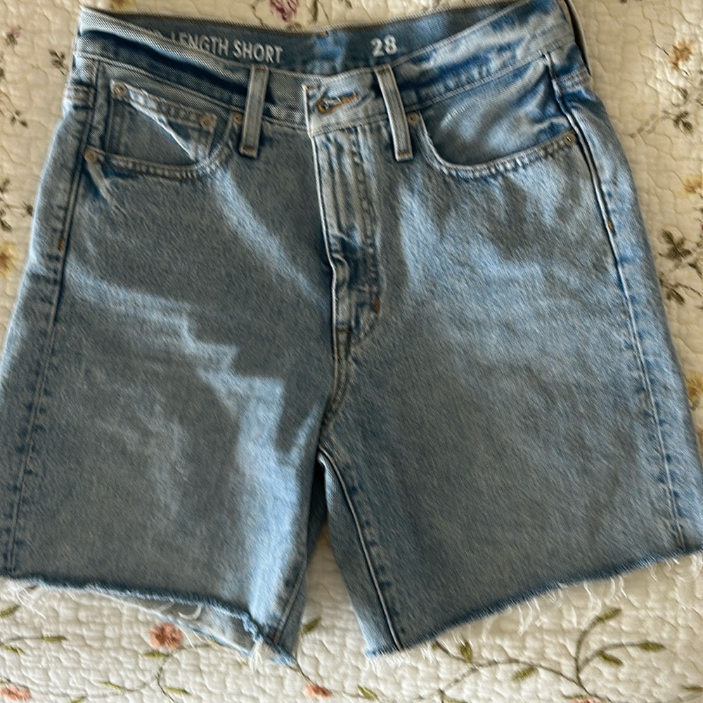 J.Crew mid length shorts